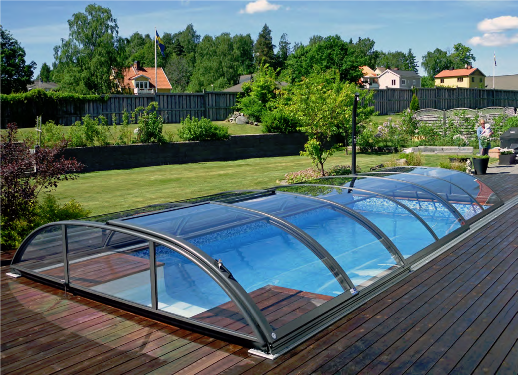 Abri de piscine pour la sécuriser